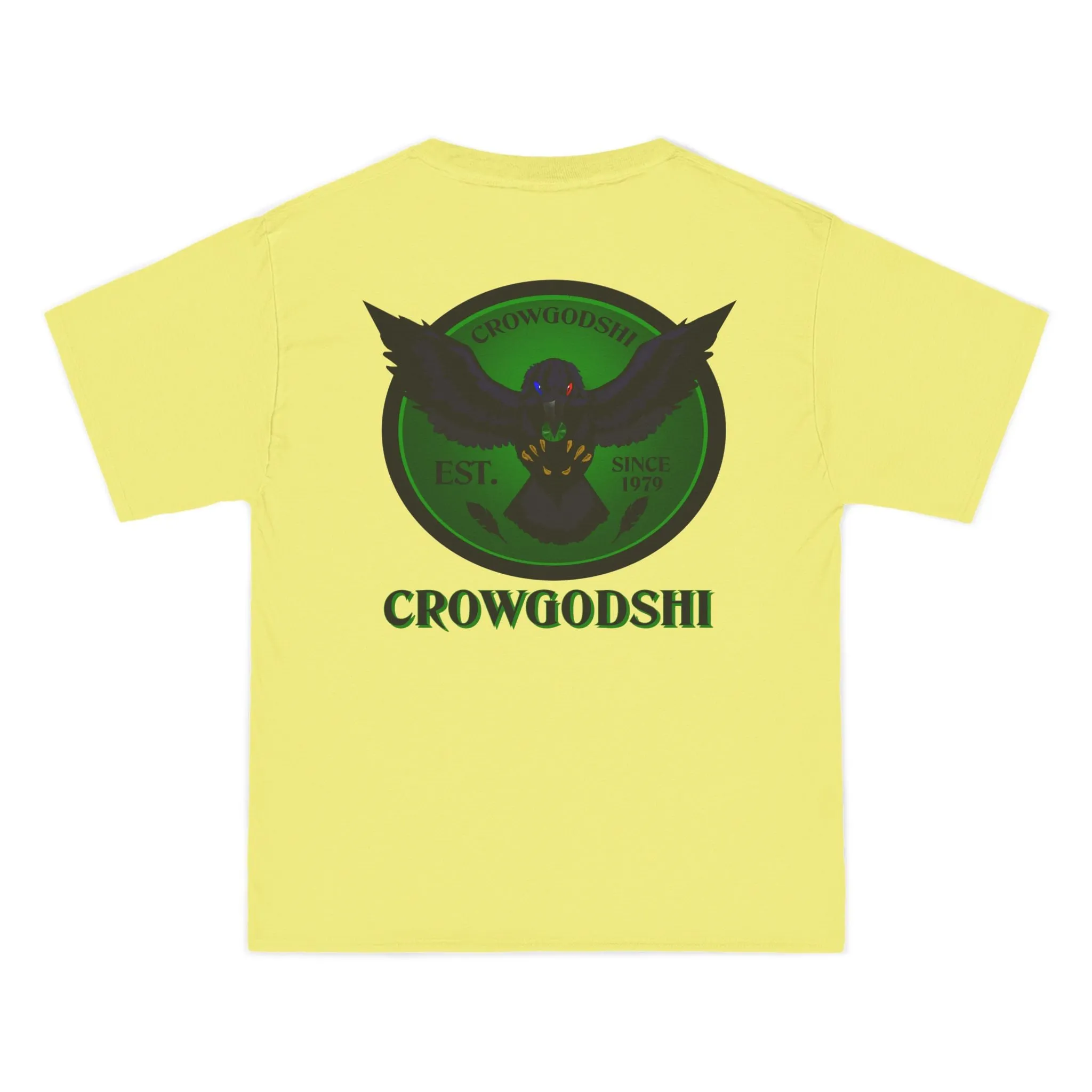 Crowgodshi First Generation Limited Edition Beefy-T®, GREEN LOGO