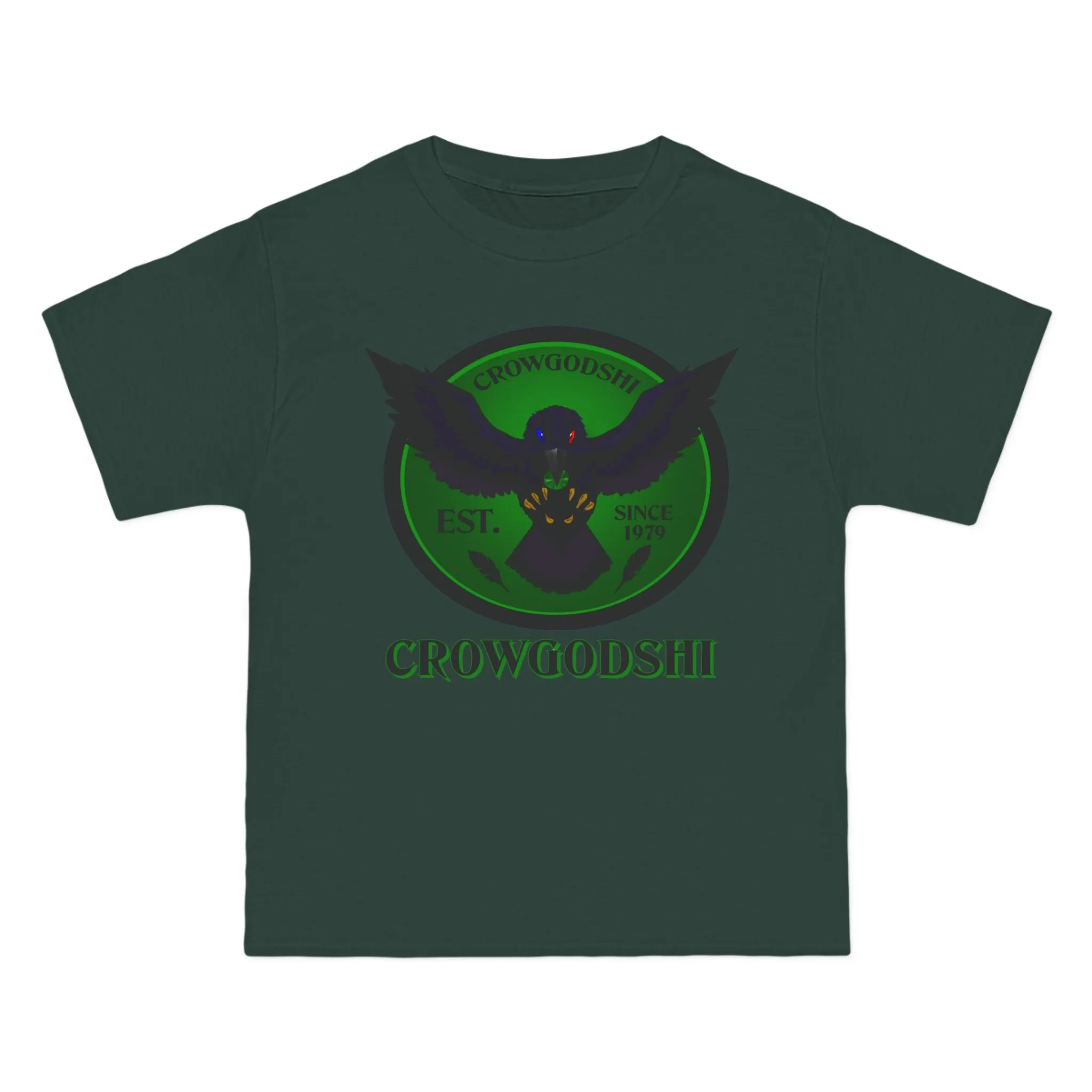 Crowgodshi First Generation Limited Edition Beefy-T®, GREEN LOGO