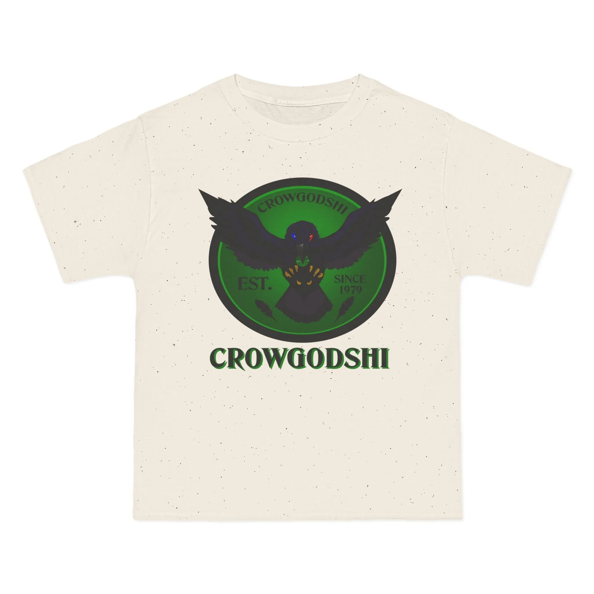 Crowgodshi First Generation Limited Edition Beefy-T®, GREEN LOGO