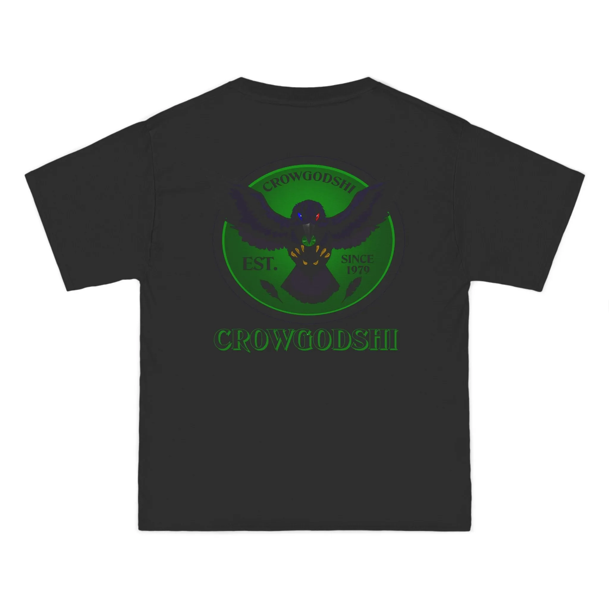 Crowgodshi First Generation Limited Edition Beefy-T®, GREEN LOGO