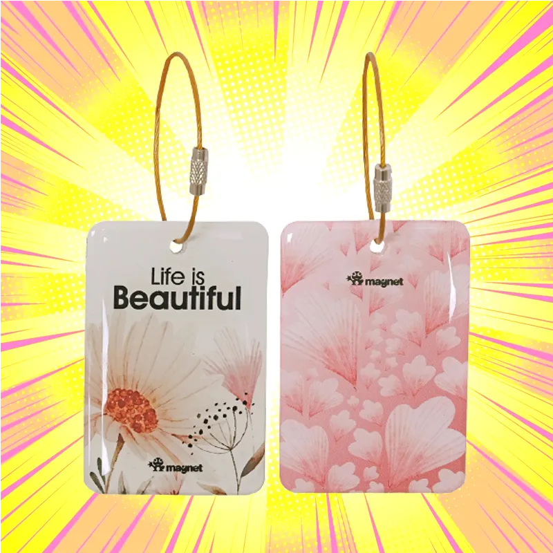 Life Is Beautiful Bag Tags