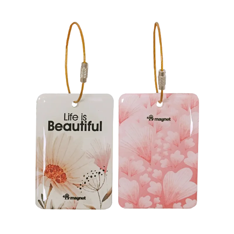 Life Is Beautiful Bag Tags