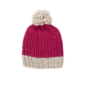 Traveller Chunky Beanie Fuchsia