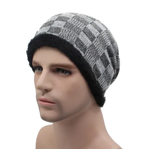 Winter Beanie Hat Men Women Bonnet Caps Warm Baggy Mask Brand Cap Skullies Beanies Mens Knitted Hat